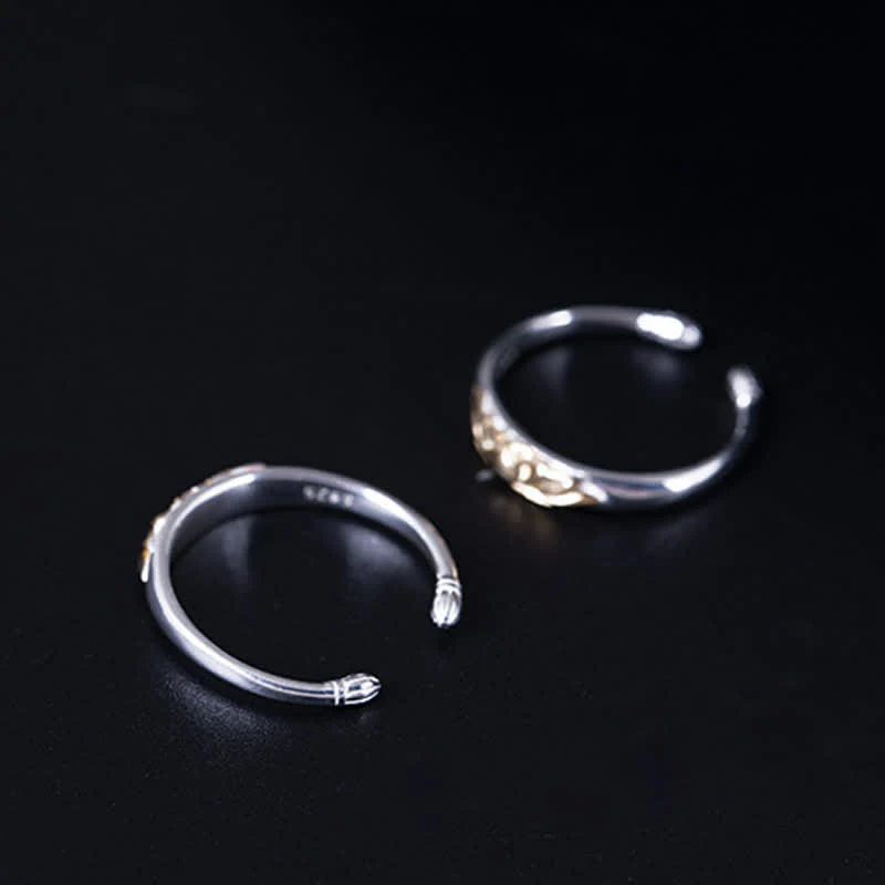 Anello Buddha Stones 925 Sterling Silver Lotus Flower New Beginning - Image 9