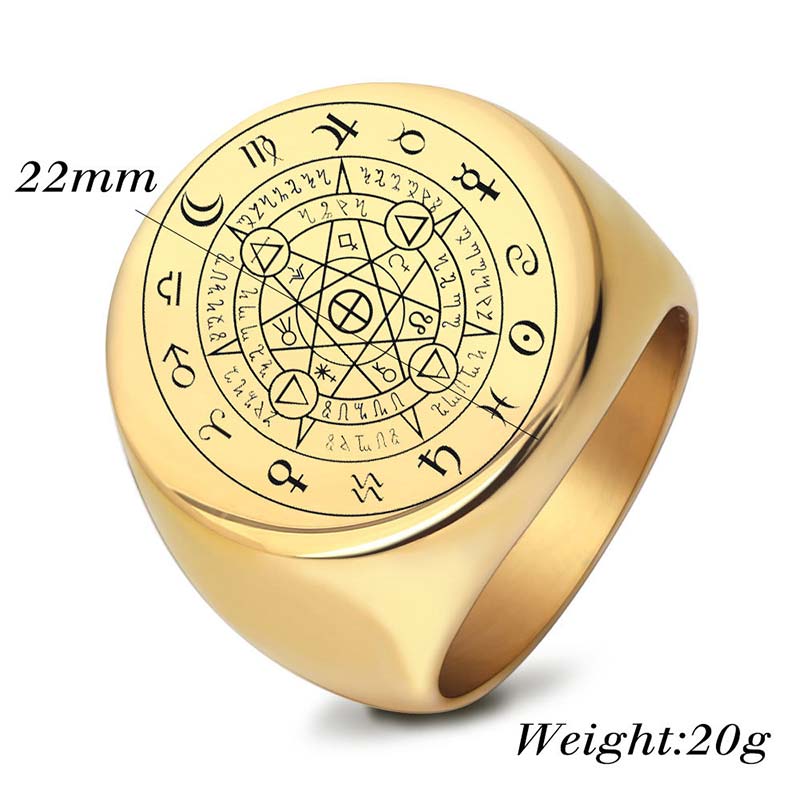 Anello di benedizione di protezione delle 12 costellazioni dello zodiaco Buddha Stones - Image 6