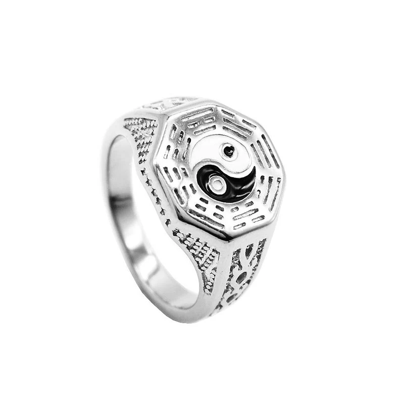Anello portafortuna in rame con simbolo Yin Yang - Image 5
