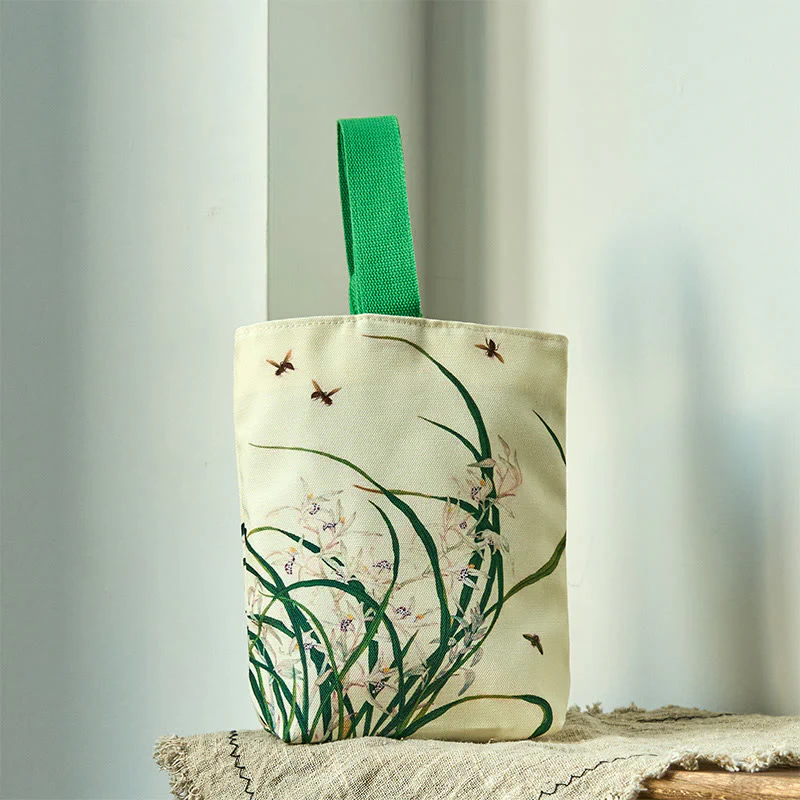 Borsa a mano in Buddha Stones Orchid Bee