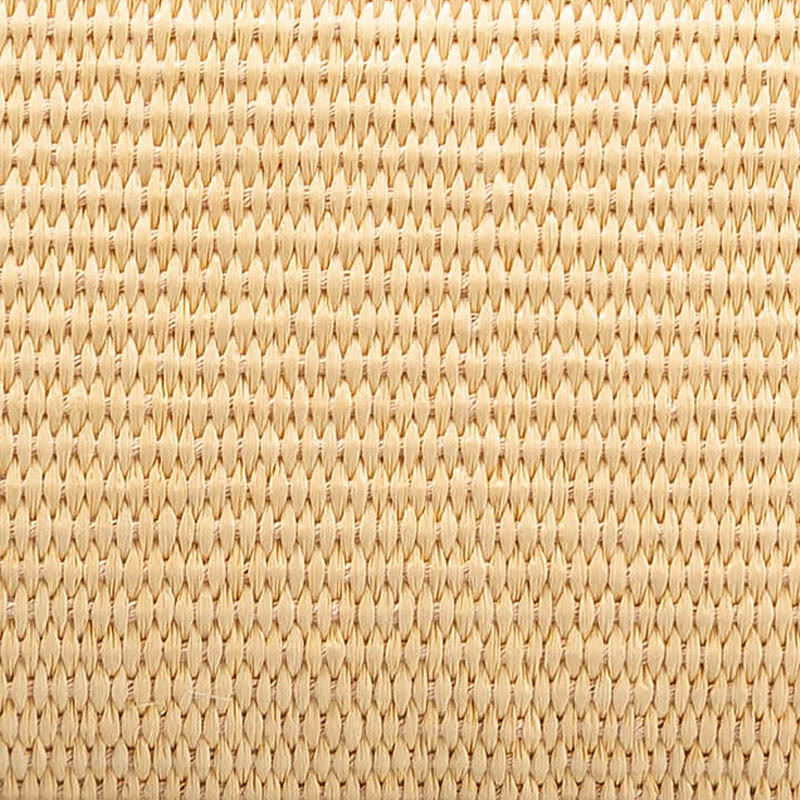 Borsa a tracolla con nappe, motivo : Buddha Stones Beach Geometry, in paglia intrecciata - Image 9