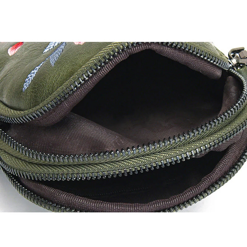 Borsa a tracolla con ricamo Buddha Stones Lotus Su Journey Shopping Bag - Image 17