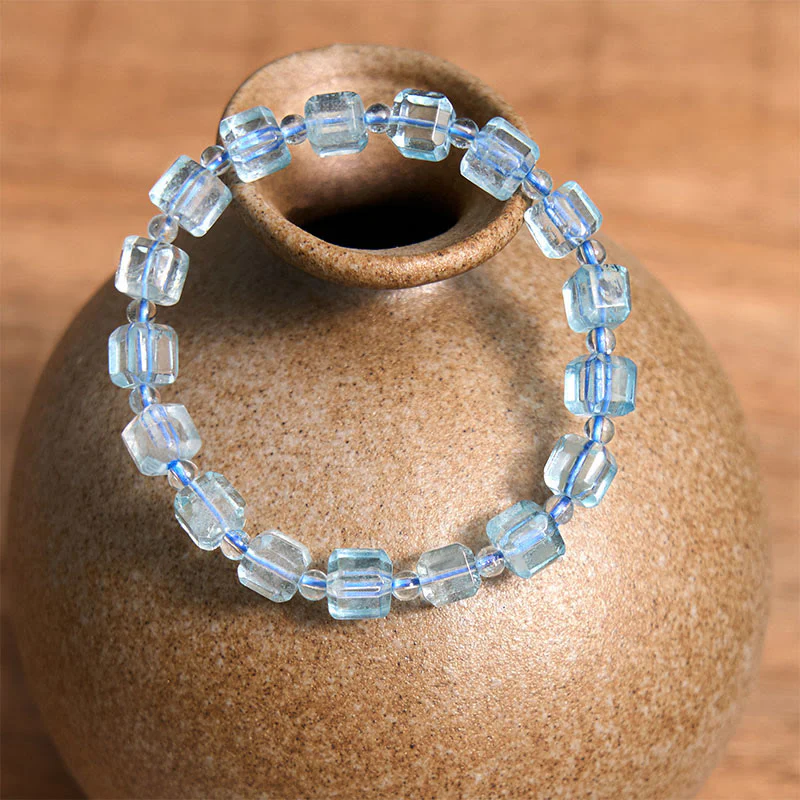 Bracciale Buddha Stones Blue Topaz Clarity - Image 4