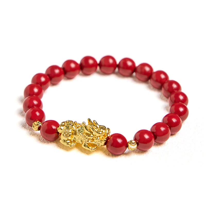 Bracciale Buddha Stones Cinnabar PiXiu Calm Blessing - Image 5