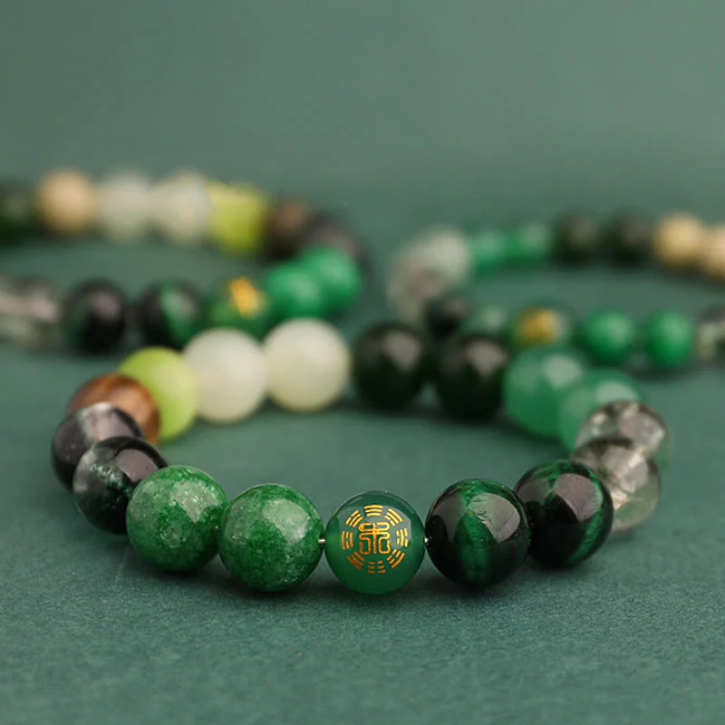Bracciale Buddha Stones Five Elements Vari Agata Equilibrio Fortuna - Image 15