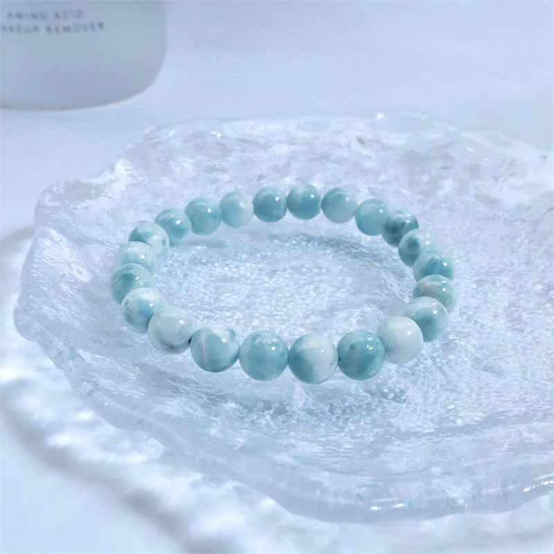 Bracciale Buddha Stones Natural Larimar Wisdom Confidence - Image 12