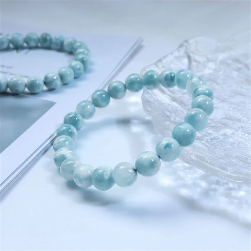 Bracciale Buddha Stones Natural Larimar Wisdom Confidence - Image 13
