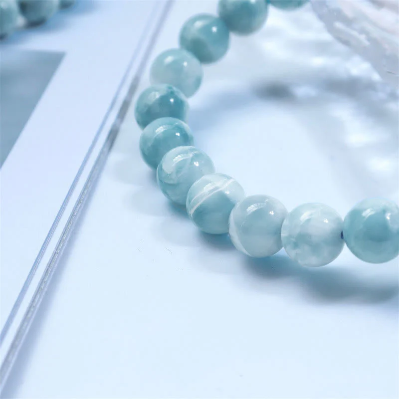 Bracciale Buddha Stones Natural Larimar Wisdom Confidence - Image 15