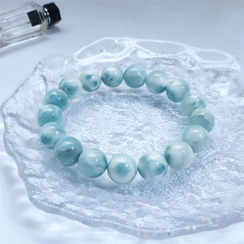 Bracciale Buddha Stones Natural Larimar Wisdom Confidence - Image 4