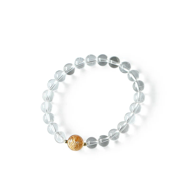 Bracciale Buddha Stones Naturale Ossidiana Nera Cristallo Bianco Onice Nero Forza Drago - Image 13
