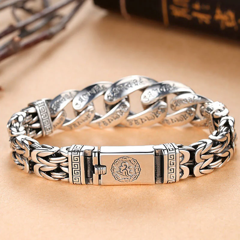Bracciale Buddha Stones Om Mani Padme Hum inciso Pace Purezza - Image 7