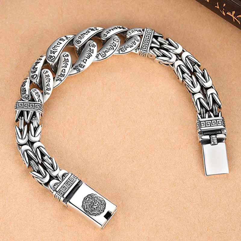 Bracciale Buddha Stones Om Mani Padme Hum inciso Pace Purezza - Image 8