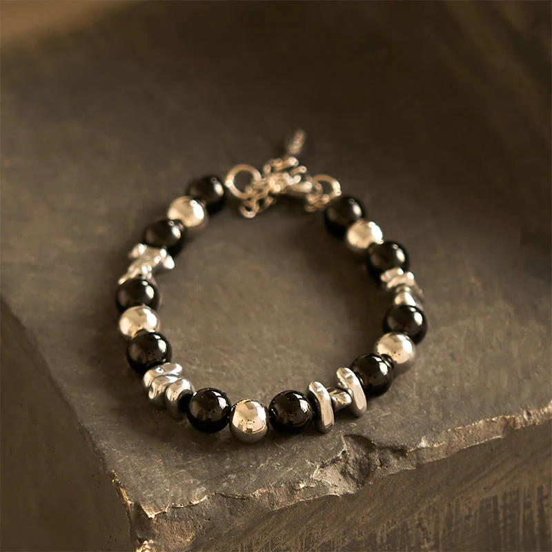 Bracciale Buddha Stones Onice Nero Fortuna - Image 4