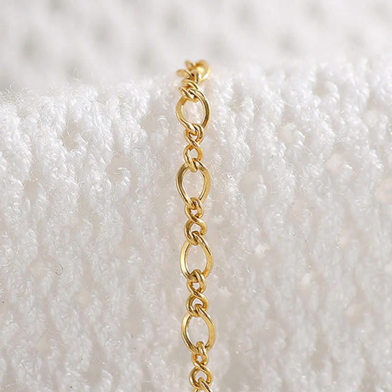 Bracciale Buddha Stones placcato oro 14k con pietra di luna naturale e guarigione dell'amore - Image 11