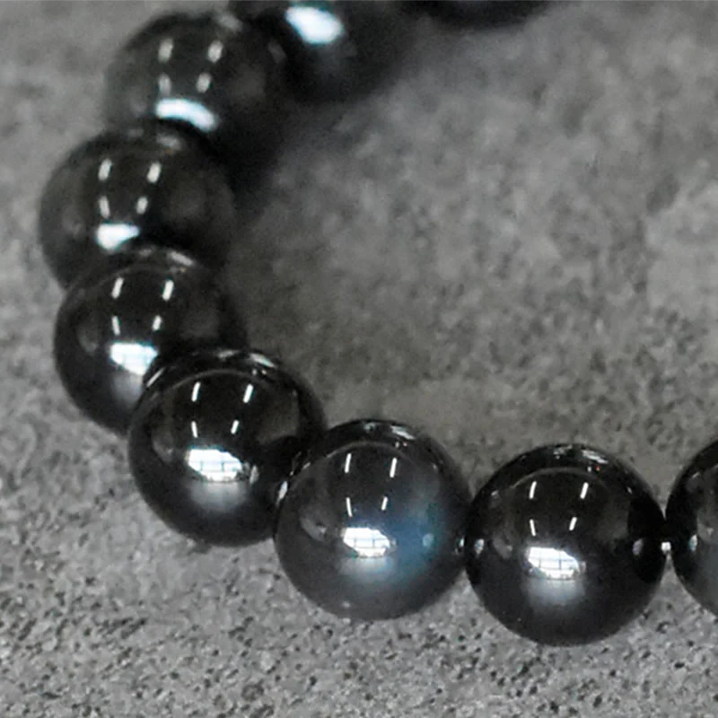 Bracciale Buddha Stones Rainbow Obsidian Copper Bead Positive Transformation - Image 7