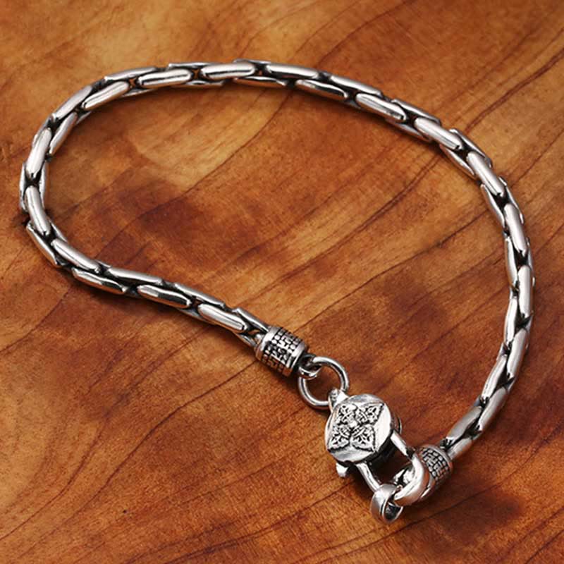 Bracciale Buddha Stones tibetano doppio Dorje Om Mani Padme Hum Buddha Svastica Vajra - Image 8