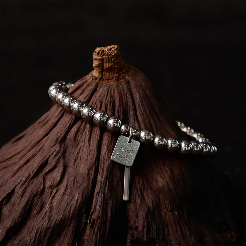 Bracciale Buddha Stones Titanium Steel Good Luck Balance - Image 8