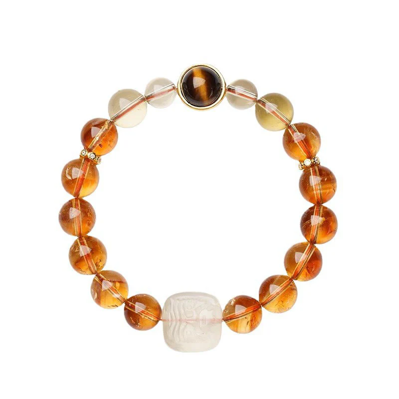 Bracciale Buddha Stones Topaz Zashi Lhamo Kindness - Image 10
