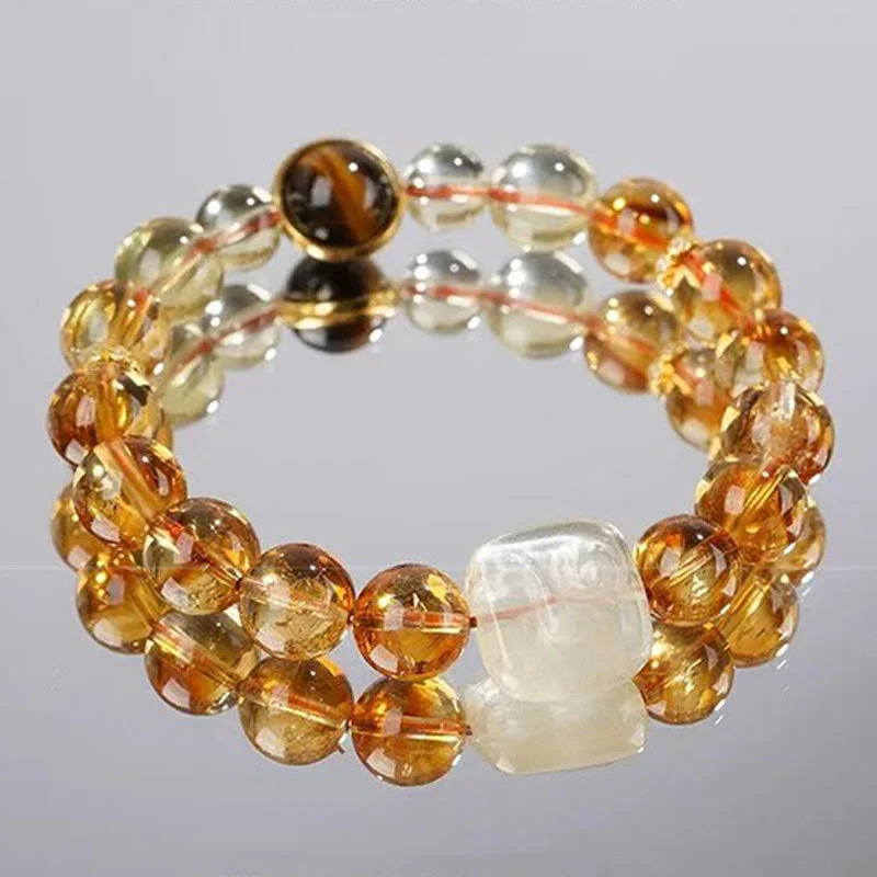 Bracciale Buddha Stones Topaz Zashi Lhamo Kindness - Image 2