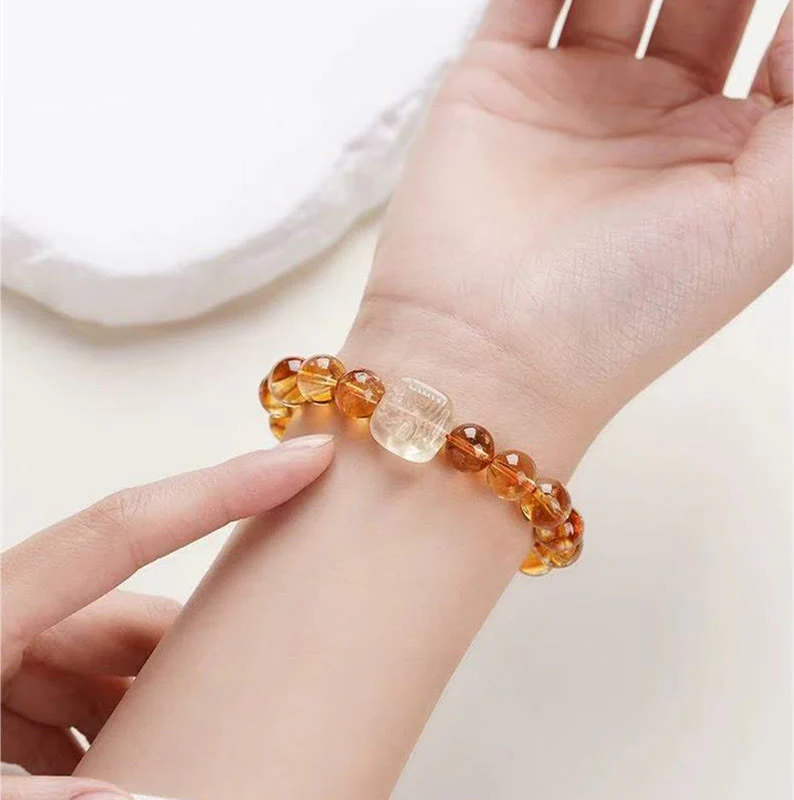 Bracciale Buddha Stones Topaz Zashi Lhamo Kindness - Image 5
