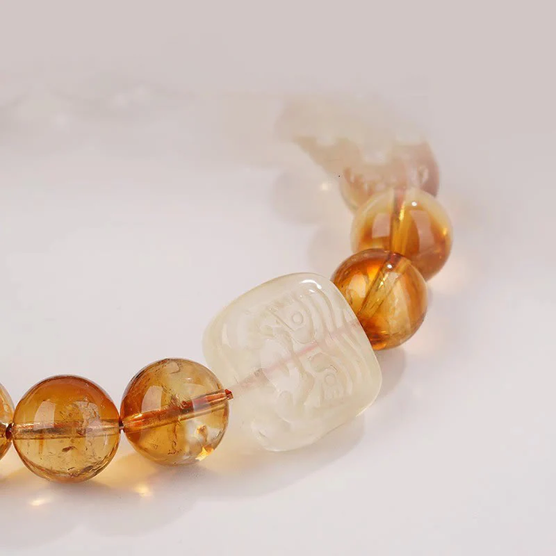 Bracciale Buddha Stones Topaz Zashi Lhamo Kindness - Image 9