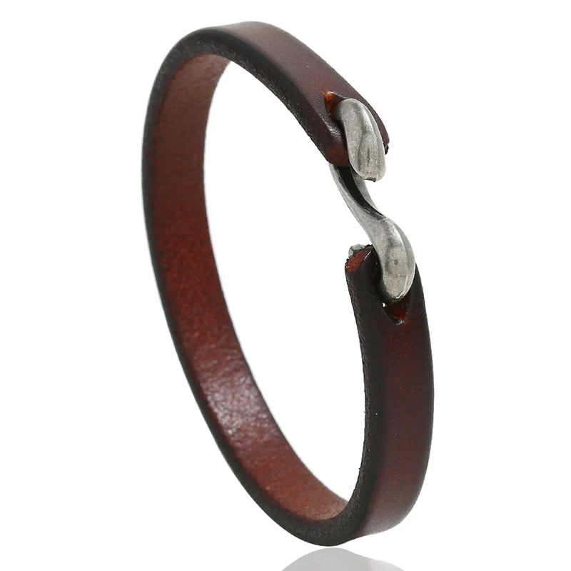 Bracciale Buddha Stones Vintage in pelle con fibbia semplice e resistente - Image 9