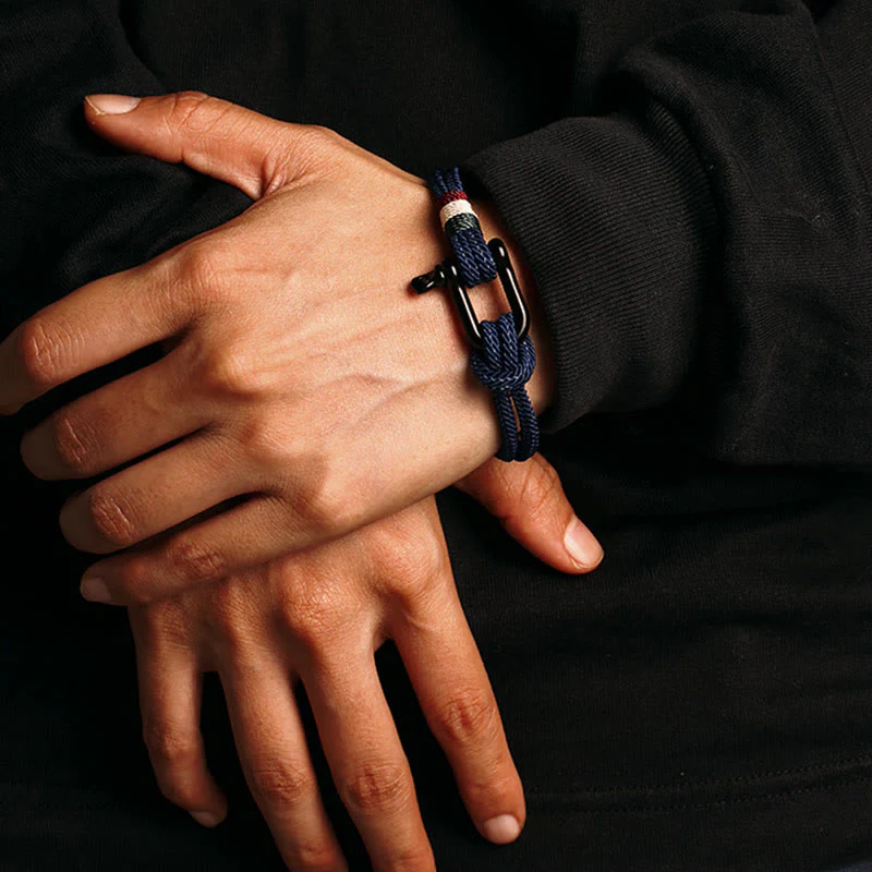 Bracciale con fibbia in acciaio inossidabile con design semplice Buddha Stones Luck - Image 7
