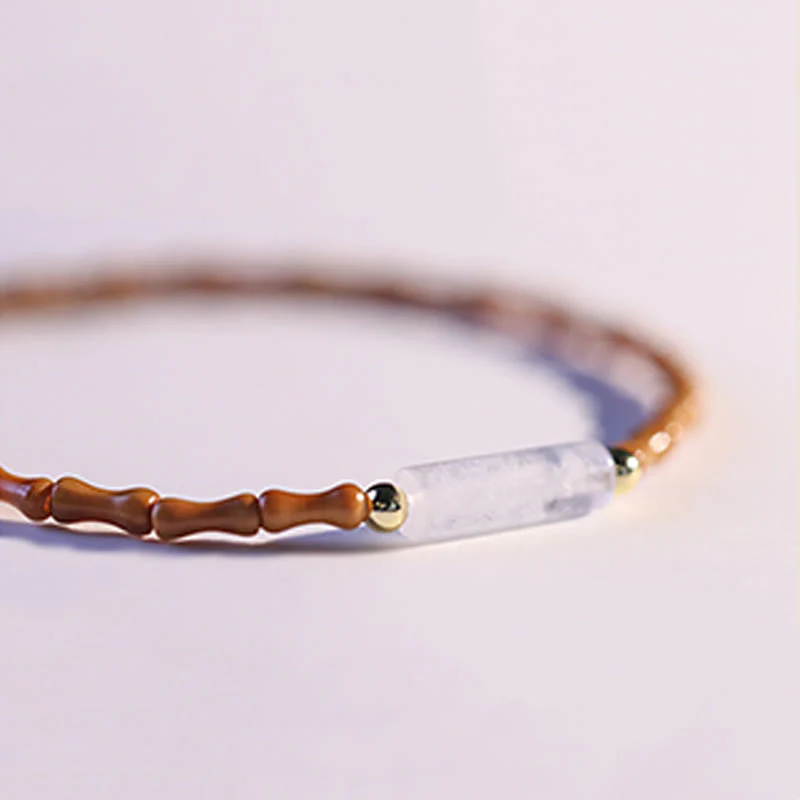 Bracciale della pace con noccioli di oliva ultra-fini Buddha Stones - Image 21