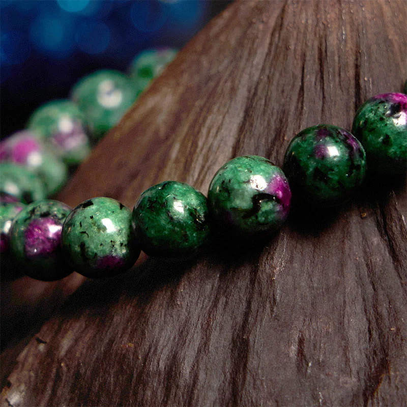 Bracciale di collegamento Buddha Stones Ruby Zoisite - Image 3