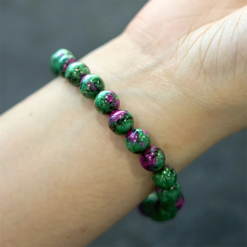 Bracciale di collegamento Buddha Stones Ruby Zoisite - Image 4