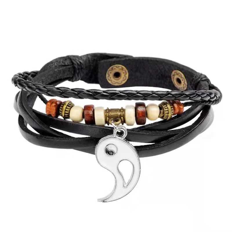 Bracciale equilibrio coppia pendente Yin Yang - Image 7