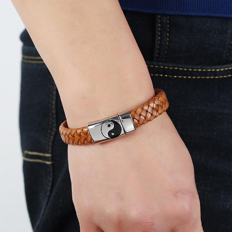 Bracciale equilibrio FengShui Yin Yang Buddha Stones - Image 10