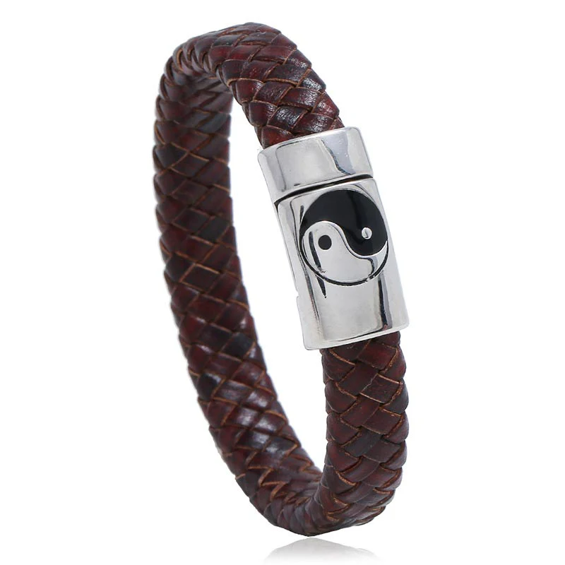 Bracciale equilibrio FengShui Yin Yang Buddha Stones - Image 3