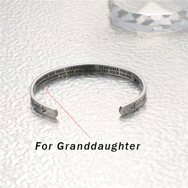 Braccialetti ispiratori Buddha Stones , regalo personalizzato per lei e lui, bracciale rigido con mantra inciso, gioielli a corona - Image 7