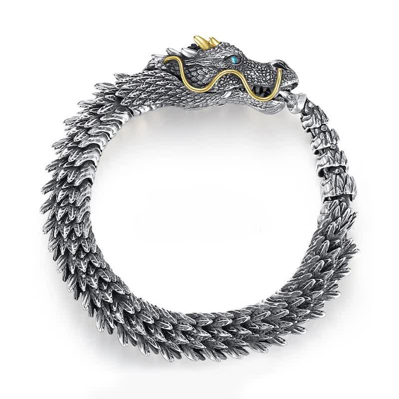 Braccialetto a catena con amuleto fatto a mano con drago nordico Buddha Stones , protezione dalla fortuna - Image 8