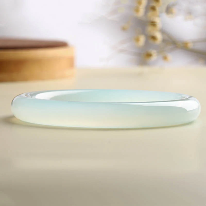 Braccialetto Bangle Blessing Serenity in acquamarina naturale - Image 5