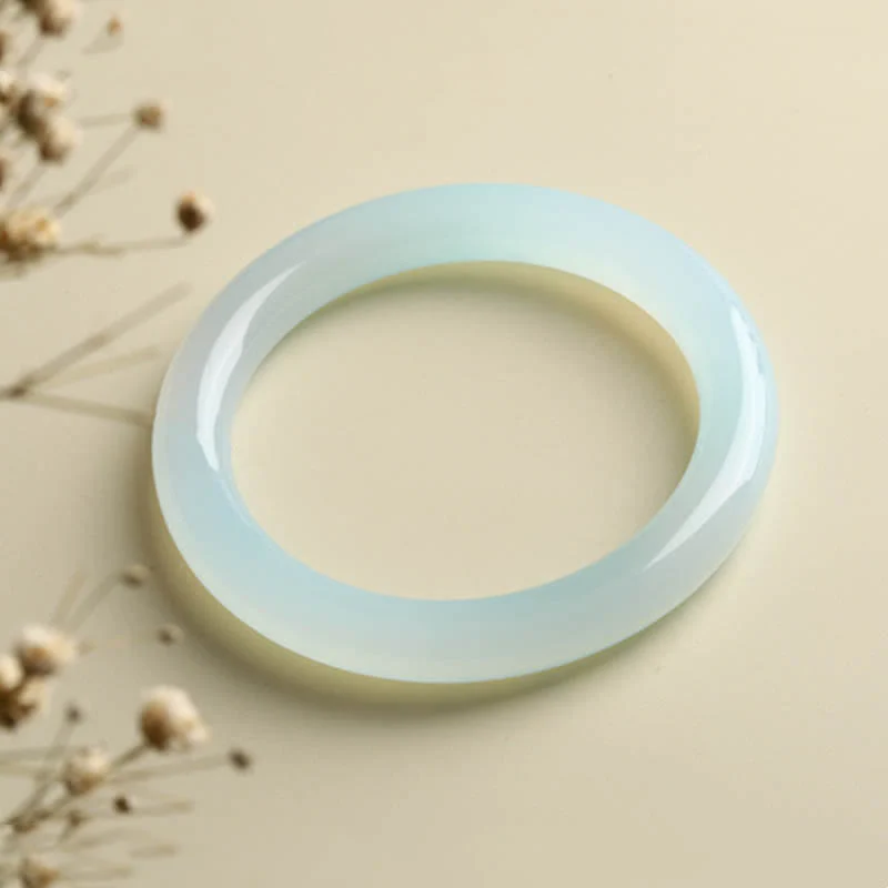 Braccialetto Bangle Blessing Serenity in acquamarina naturale - Image 6