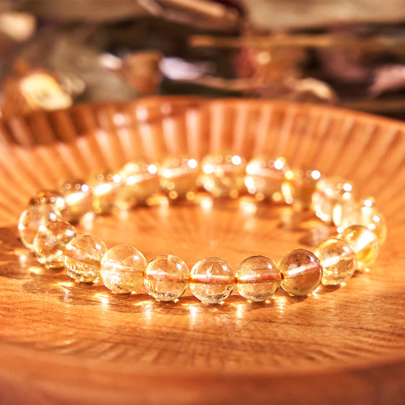 Braccialetto Buddha Stones Boost Confidence Yellow Series Happiness Positive - Image 14