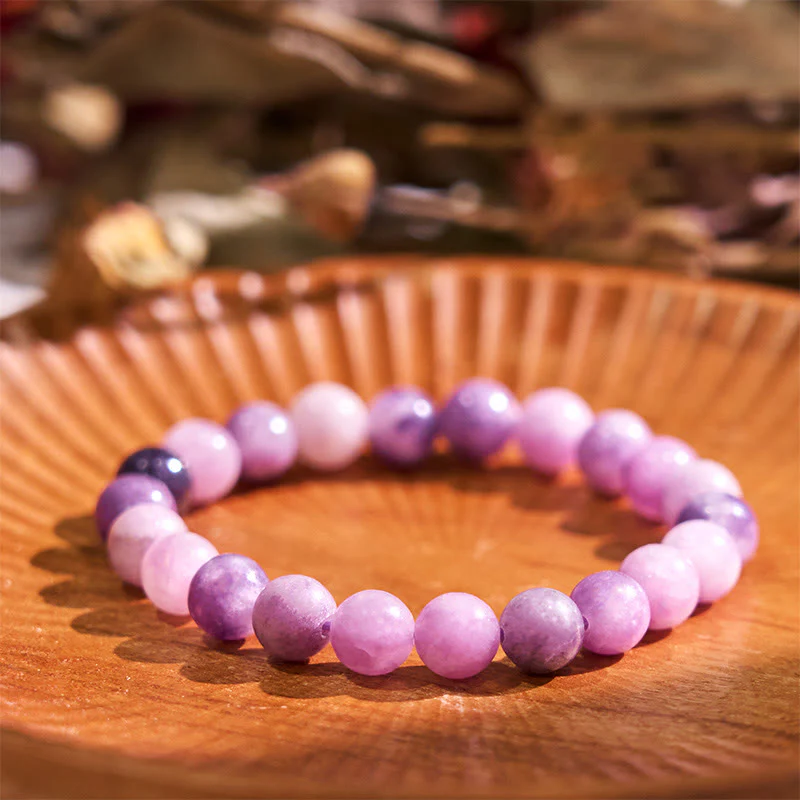 Braccialetto Buddha Stones Keep Calm Purple Series Healing Love - Image 15