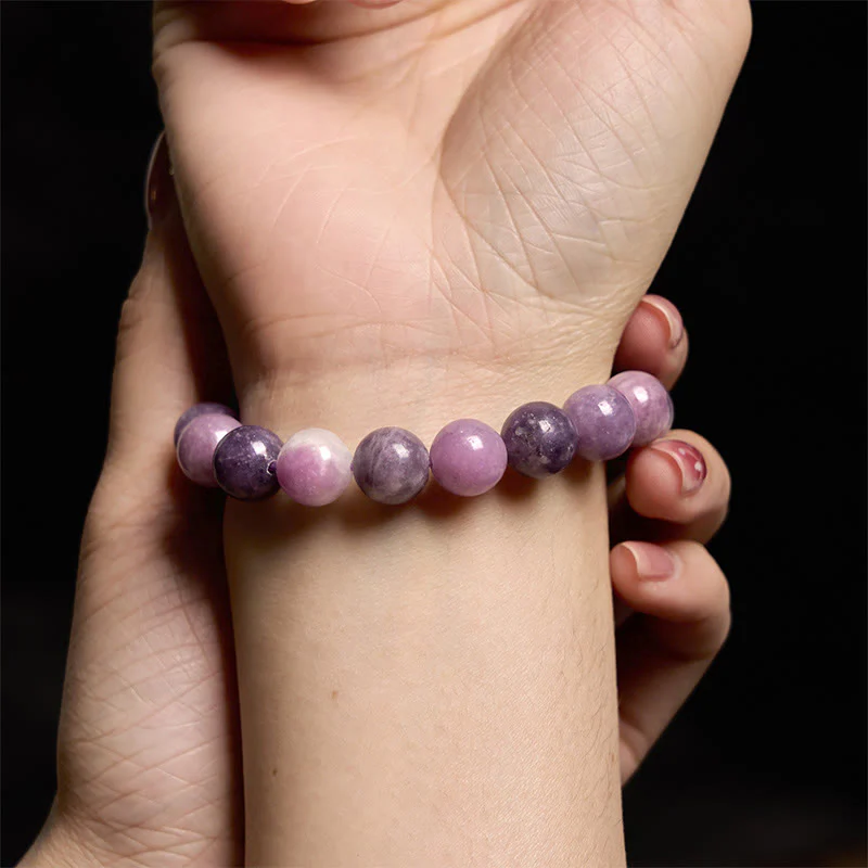 Braccialetto Buddha Stones Keep Calm Purple Series Healing Love - Image 16