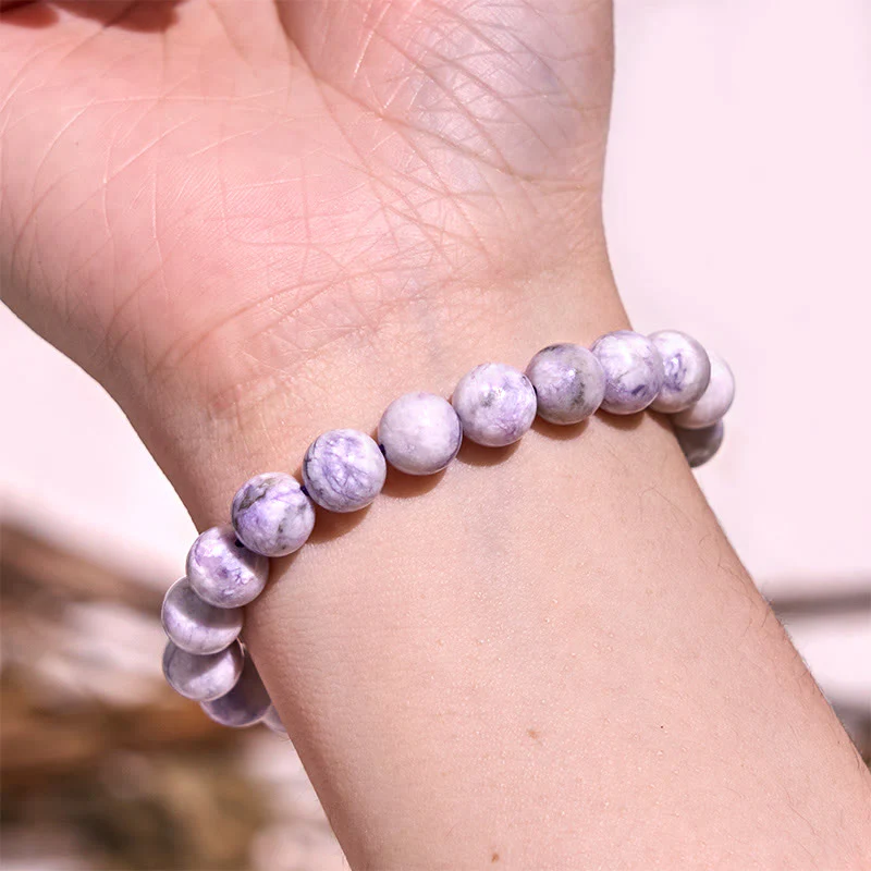 Braccialetto Buddha Stones Keep Calm Purple Series Healing Love - Image 19