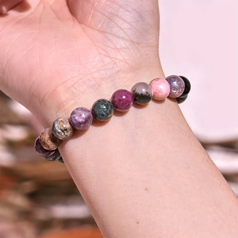 Braccialetto Buddha Stones Keep Calm Purple Series Healing Love - Image 28