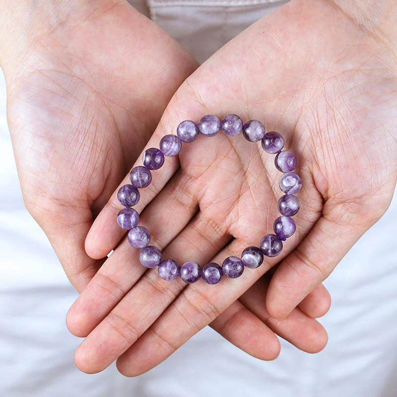 Braccialetto Buddha Stones Keep Calm Purple Series Healing Love - Image 5
