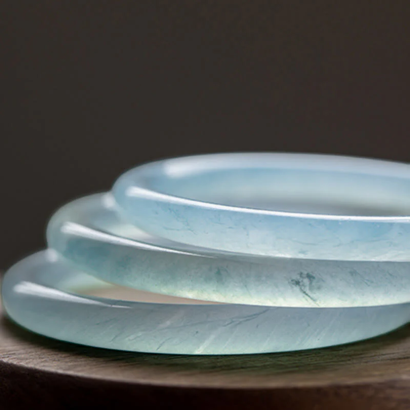 Braccialetto Buddha Stones Natural Aquamarine Serenity - Image 18