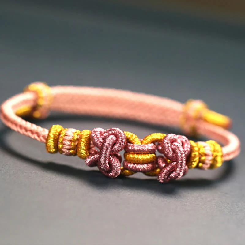 Braccialetto Buddha Stones Red String Saddle Knot Strength - Image 18