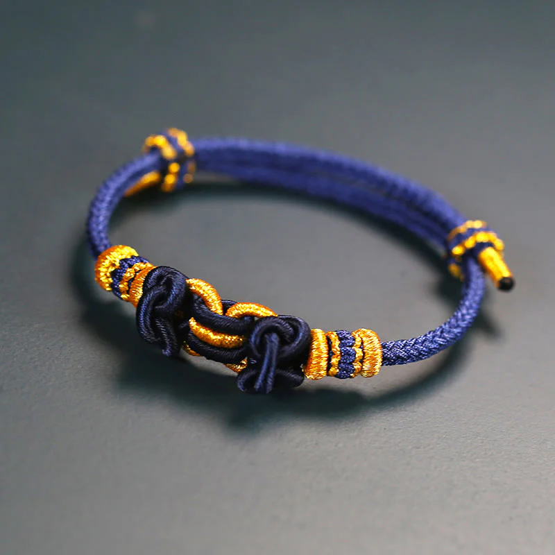 Braccialetto Buddha Stones Red String Saddle Knot Strength - Image 2