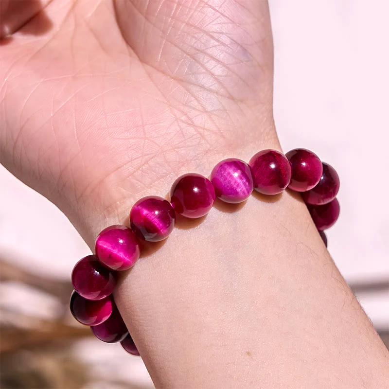 Braccialetto Buddha Stones Red Tiger Eye Calm - Image 2