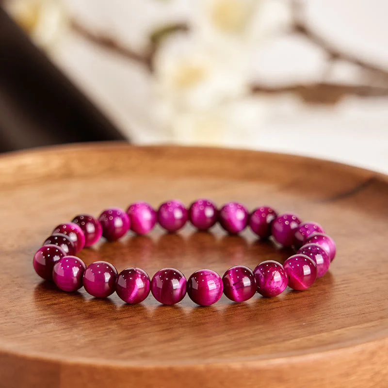 Braccialetto Buddha Stones Red Tiger Eye Calm - Image 4
