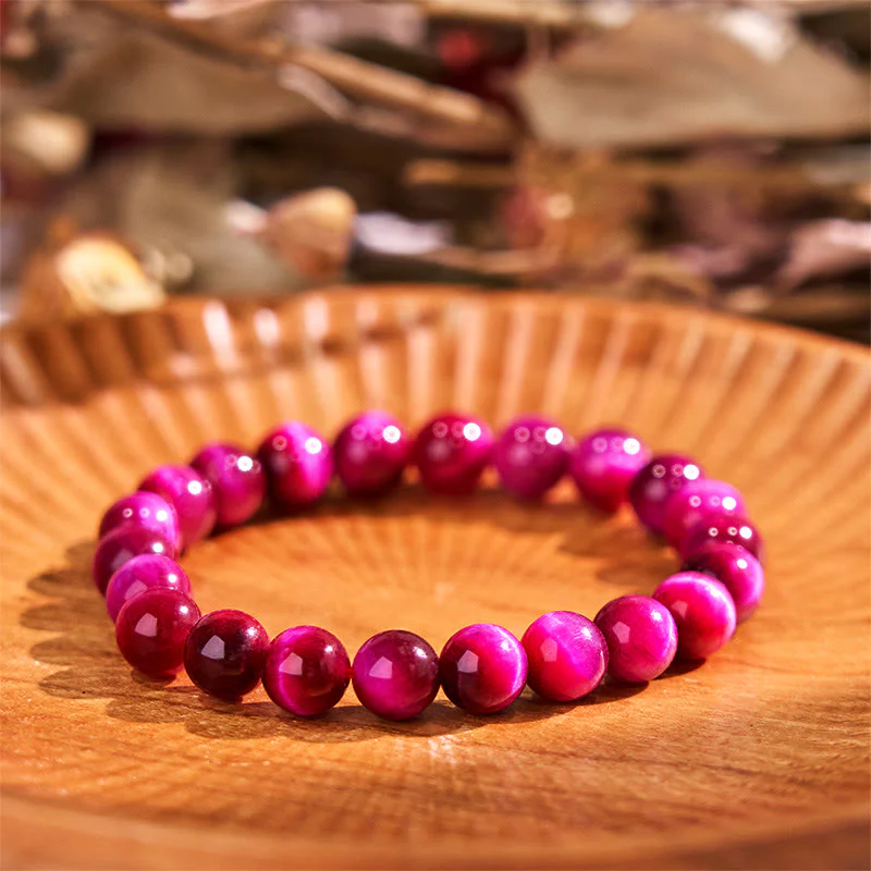 Braccialetto Buddha Stones Red Tiger Eye Calm - Image 8