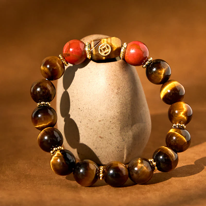 Braccialetto Buddha Stones Tiger Eye Coraggio - Image 8
